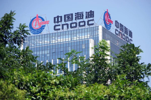 Szyld Cnpc China National Petroleum Corporation Spółka Dominująca Petrochina Jest — Zdjęcie stockowe