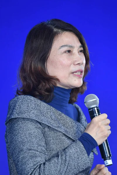 Dong Mingzhu Chairwoman President Gree Electric Appliances Inc Attends 2018 — Stock Photo, Image