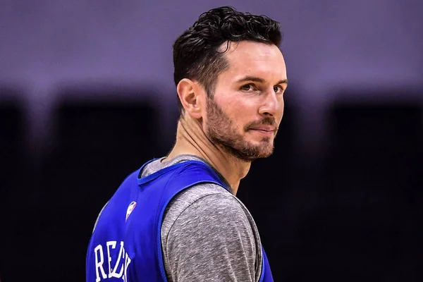 Redick Filadélfia 76Ers Participa Uma Sessão Treinamento Preparação Para Partida — Fotografia de Stock