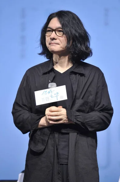 2018年11月7日 日本电影导演岩井顺治出席他的电影 最后一信 首映式 — 图库照片
