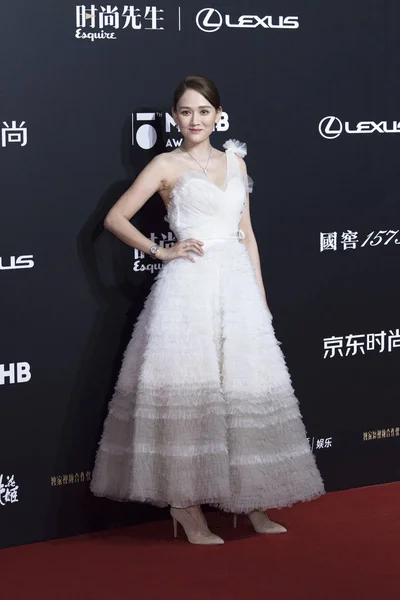 Actrice Taïwanaise Joe Chen Pose Alors Elle Arrive Pour 15E — Photo