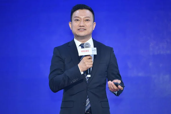 Zhang Ligang Gründer Vorsitzender Und Ceo Der Ikang Health Group — Stockfoto