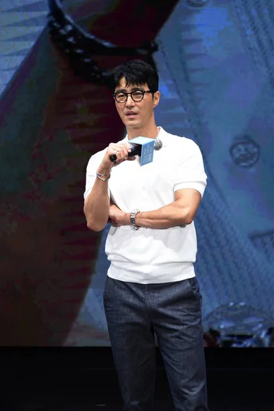 Actor Surcoreano Cha Seung Won Asiste Evento Reunión Fans Taipei —  Fotos de Stock
