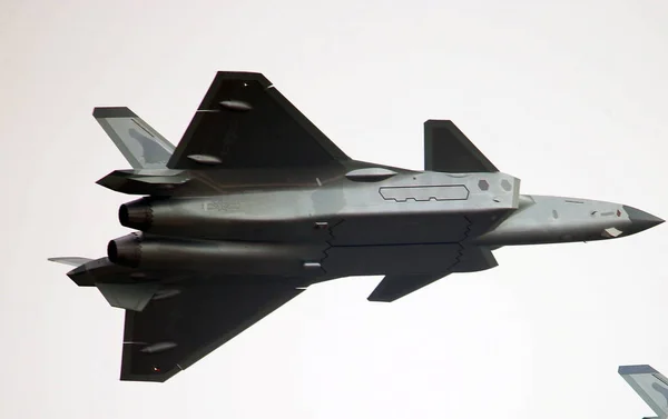 Stealth Fighter Jet Chinese People Liberation Army Pla Air Force — 图库照片