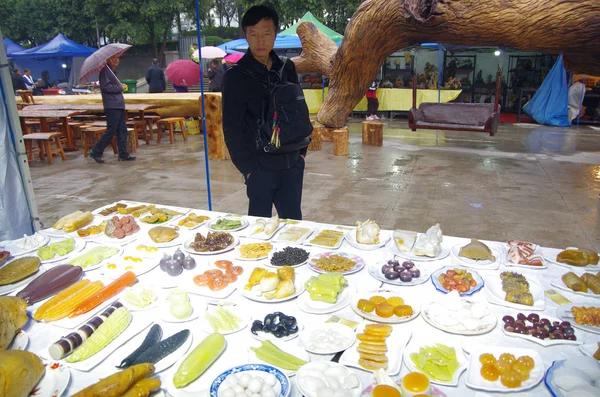 Qujiang Uluslararası Konferans Sergi Merkezi Nde Kuzeybatı Çin Shaanxi Eyaleti — Stok fotoğraf