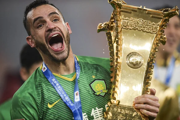 Brasilianska Fotbollsspelare Renato Soares Oliveira Augusto Eller Helt Enkelt Renato — Stockfoto