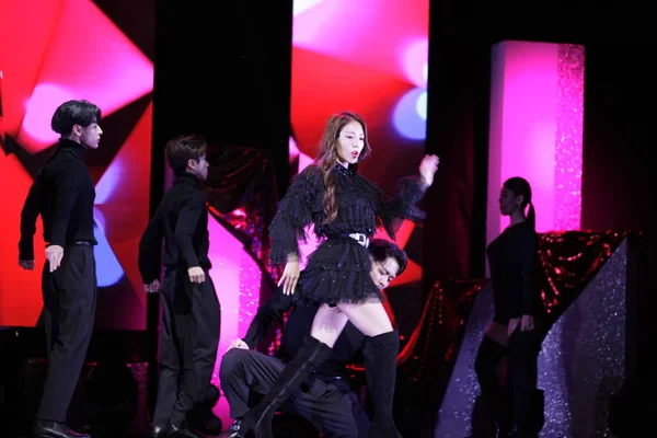 Sydkoreansk Sångerska Och Skådespelerska Kwon Känd Professionellt Som Boa Utför — Stockfoto