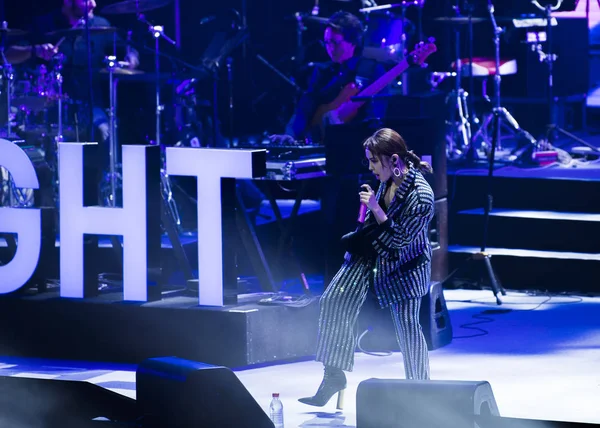Cantante Taiwanesa Jolin Tsai Presenta Durante Concierto Benéfico One Night — Foto de Stock