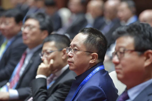 Zhou Hongyi Fondatore Presidente Ceo Qihoo 360 Partecipa Alla Cerimonia — Foto Stock