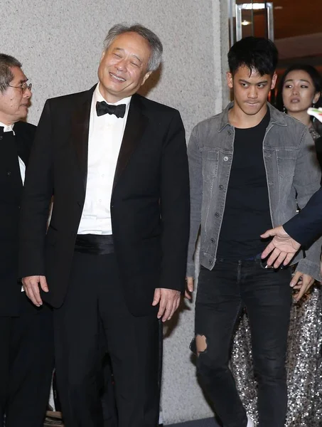 Taiwan Out Taiwanese Director Ang Lee Attends Celebration Banquet Chinese — Stock fotografie