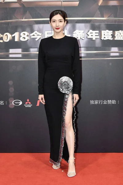 Kínai Színésznő Jiang Shuying Ismert Mint Maggie Jiang Pózol Mint — Stock Fotó