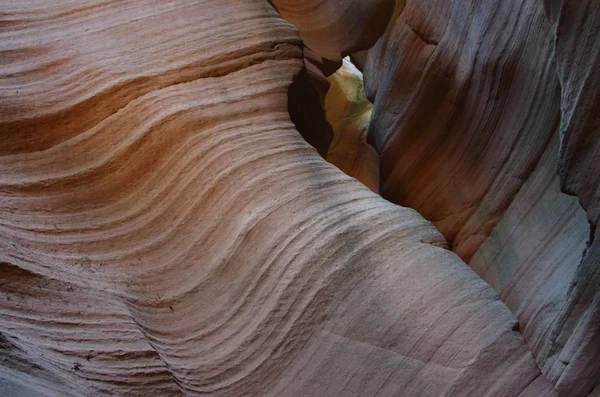 Vue Des Ravins Majestueux Canyon Ganquan Yucha Surnommé Canyon Antilope — Photo