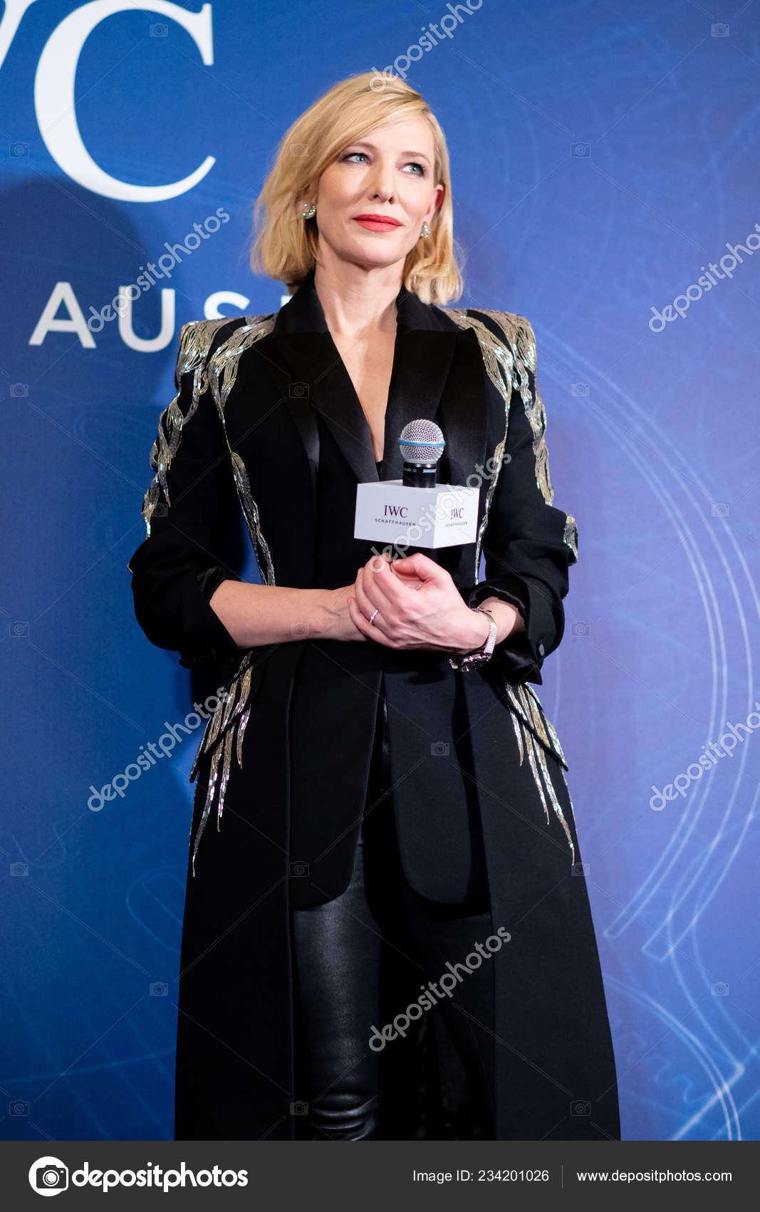 Australian Actress Cate Blanchett Attends Promotional Event Iwc Shanghai China – Stock Editorial Photo ChinaImages #234201026
