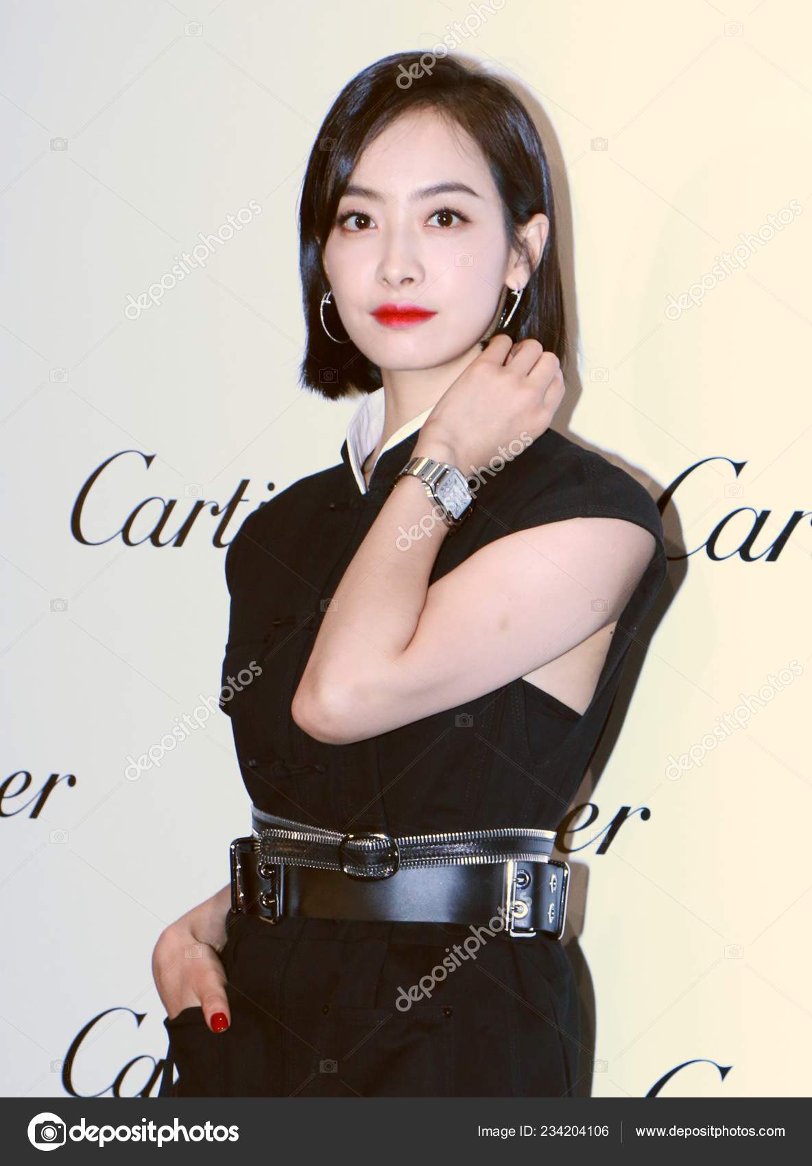 Chinese Singer Actress Victoria Song Song Qian Attend Promotional Event Stock Editorial Photo C Chinaimages 234204106