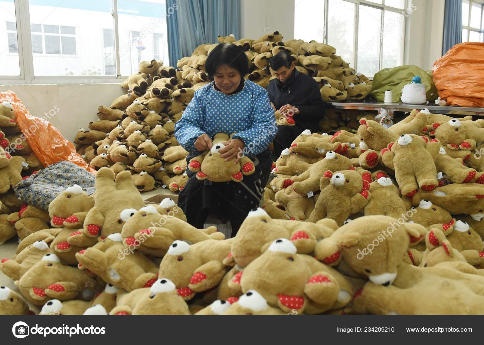 stuffed animal factory