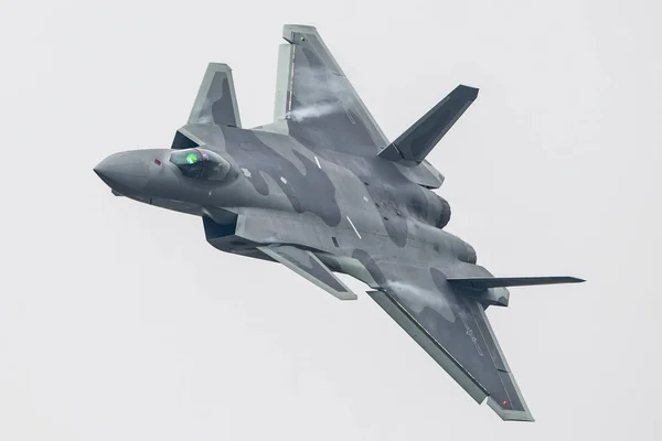 Avion Chasse Furtif Armée Populaire Chinoise Libération Apl Air Force — Photo