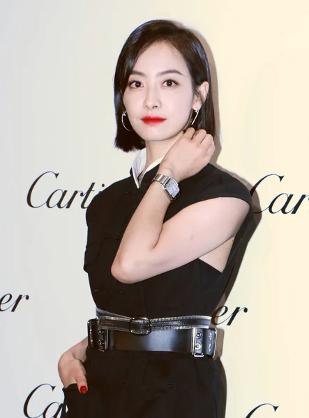 Chinese Singer Actress Victoria Song Song Qian Attend Promotional Event — Stock Photo, Image