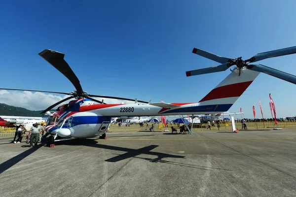 Russian Helicopters Mil 171A2 Display 12Th China International Aviation Aerospace — Stock Photo, Image