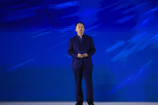 Zhou Hongyi Fundador Presidente Ceo Qihoo 360 Presenta 360 Cerebro — Foto de Stock