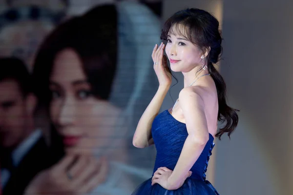 Tajwański Modelka Aktorka Lin Chi Ling Uczęszcza Impreza Promocyjna Przez — Zdjęcie stockowe