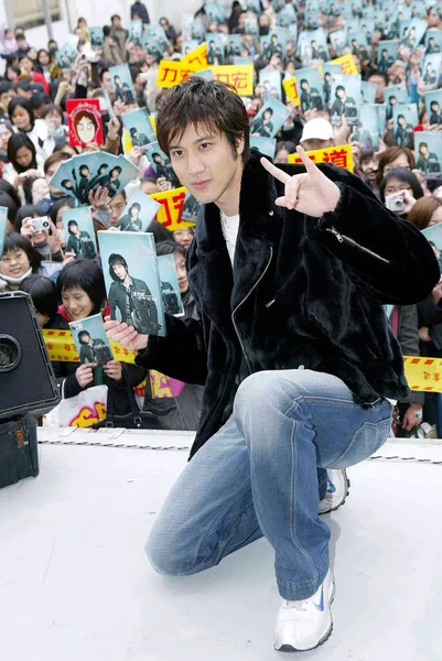 밖으로 미국이 작곡가 Leehom 새로운 앨범에 이벤트 2005 — 스톡 사진