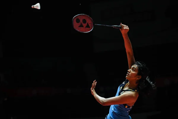 Sindhu India Devuelve Una Oportunidad Tai Tzu Ying Chinese Taipei — Foto de Stock