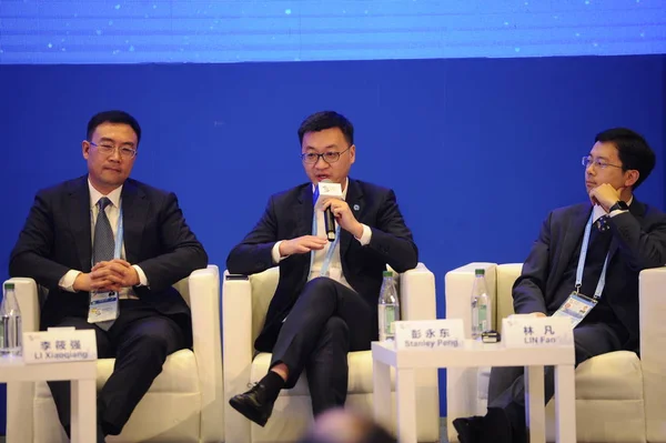 Peng Yongdong Ceo Home Link Centro Lin Fan Fundador Ceo — Foto de Stock