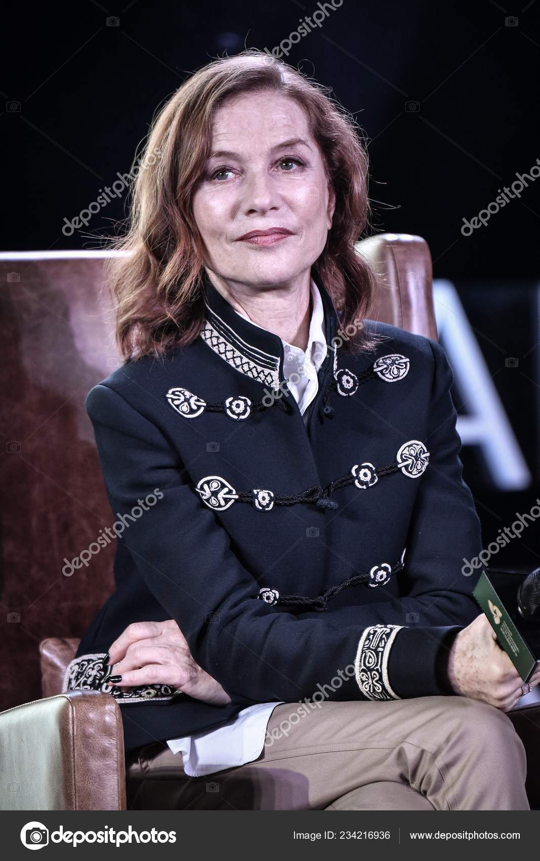 French Actress Isabelle Huppert Attends Dialogue First Hainan