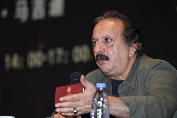 Director Cine Iraní Majid Majidi Asiste Cumbre Cine Wutianming 2018 — Foto de Stock