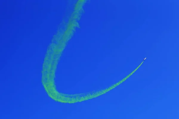 10A Aviones Combate Del Agosto Bayi Equipo Acrobacia Fuerza Aérea —  Fotos de Stock