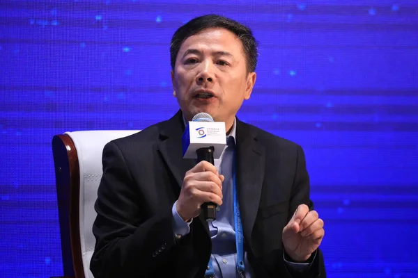 Cao Tuqiang Başkan Yardımcısı Cisco Systems Alt Forum Uluslararası Işbirliği — Stok fotoğraf