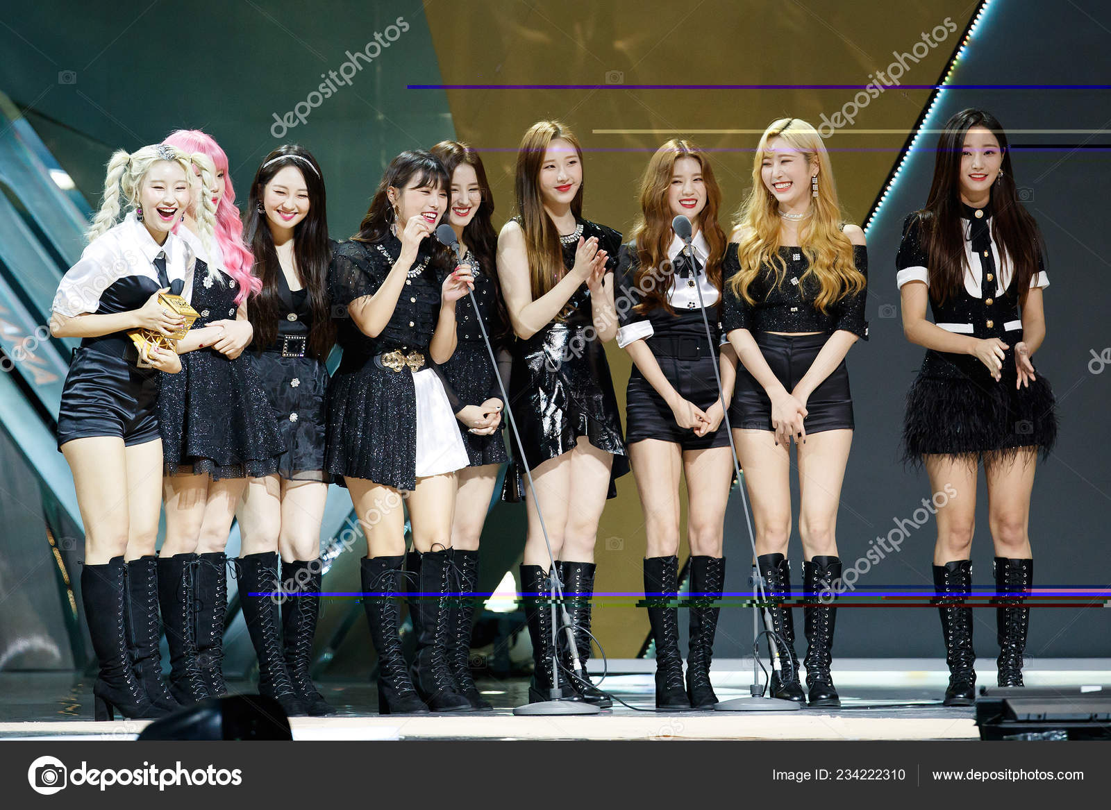 Members South Korean Girl Group Momoland Pose Trophy 18 Mnet Stock Editorial Photo C Chinaimages Members South Korean Girl Group Momoland Pose Trophy 18 Mnet Stock Editorial Photo C Chinaimages