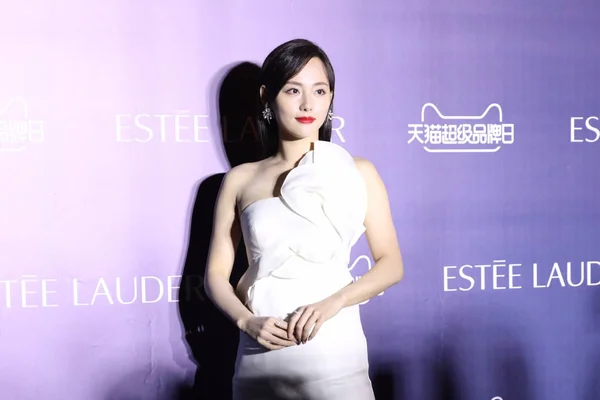 Çinli Oyuncu Jenny Zhang Bir Promosyon Olayı Aralık 2018 Shanghai — Stok fotoğraf