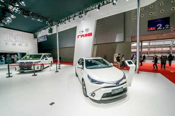 Ember Látogat Stand Guangqi Honda Közös Vállalat Között Gac Guangzhou — Stock Fotó