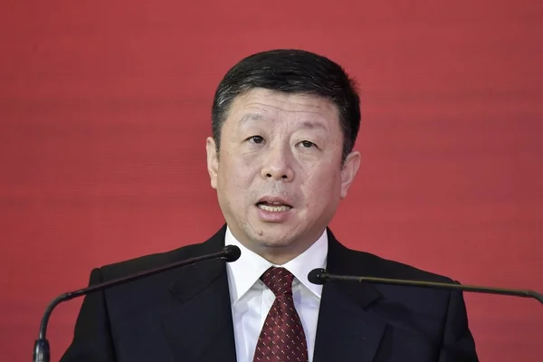 Sun Ruibiao Plaatsvervangend Beheerder Van Staat Administration Van Belastingen Van — Stockfoto