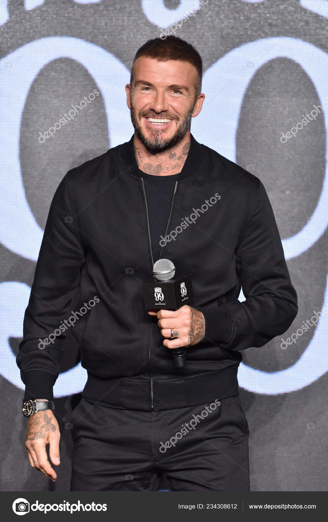English Football Star David Beckham Attends Promotional Event House Shanghai Stock Editorial Photo C Chinaimages
