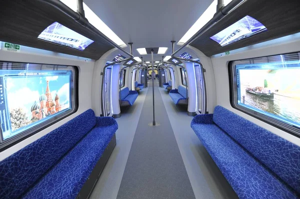 Ein Unbemannter Smart Metro Train Cetrovo Entwickelt Von Crrc China — Stockfoto