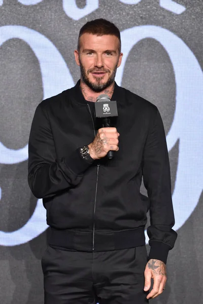 David Beckham Estrella Del Fútbol Inglés Asiste Evento Promocional House — Foto de Stock