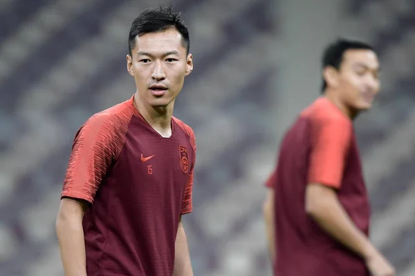 Dari Tim Nasional Sepak Bola Pria Tiongkok Mengambil Bagian Dalam — Stok Foto