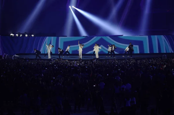 Een Uitzicht Slotceremonie Van 2018 Asian Games Officieel Bekend Als — Stockfoto