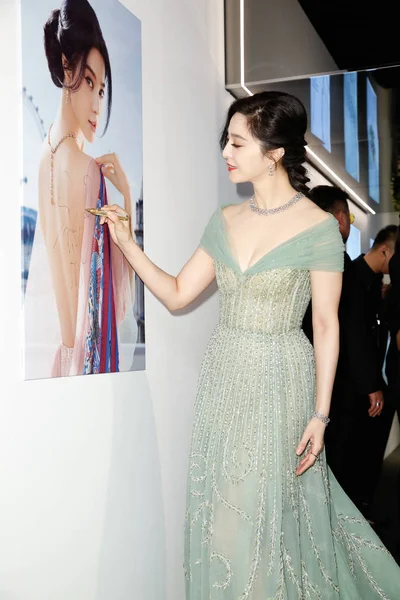 Actrice Chinoise Fan Bingbing Assiste Événement Promotionnel Pour Marque Bijoux — Photo