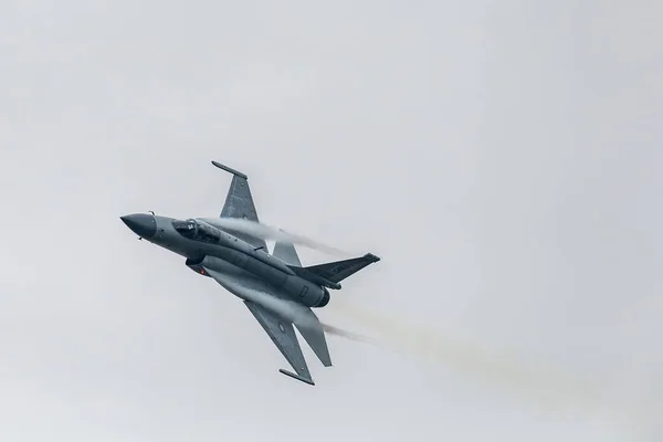 Pakisztáni Légierő Thunder Xiaolong Vagy Vad Sárkányt Vadászgép Végzi Kína — Stock Fotó
