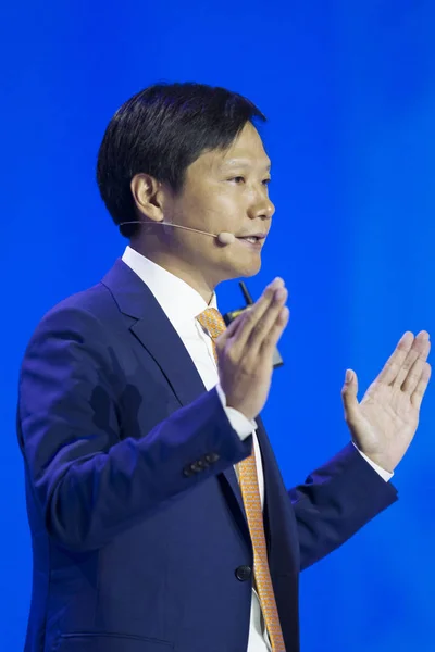 Lei Jun Předseda Generální Ředitel Technologie Xiaomi Předseda Společnosti Kingsoft — Stock fotografie