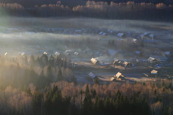 Paesaggio Del Villaggio Hemu Uno Dei Sei Villaggi Più Belli — Foto Stock