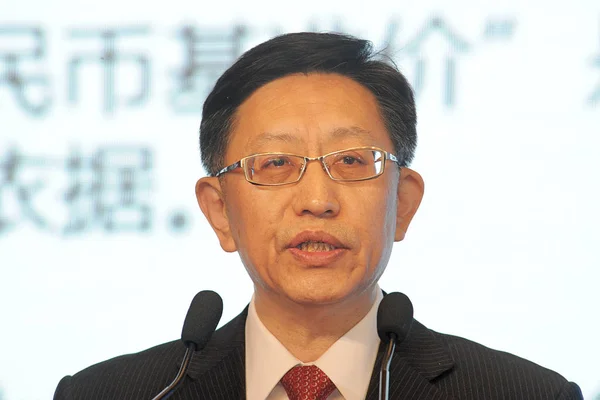 Låt Xin Ordförande Kina Guld Föreningen Och Chef För Kina — Stockfoto