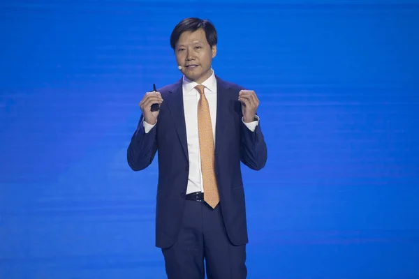 Lei Jun Chairman Und Ceo Xiaomi Technology Und Chairman Von — Stockfoto