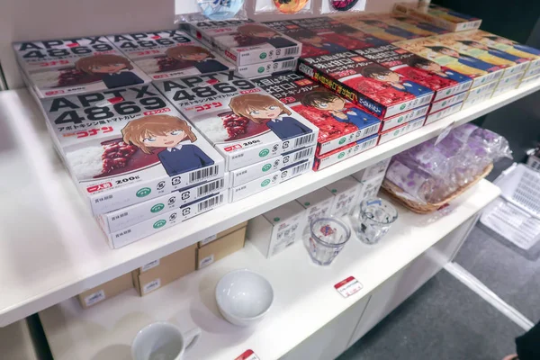 Αποκλειστική Εμπόρευμα Ιαπωνικά Manga Ντετέκτιβ Της Σειράς Ντετέκτιβ Κόναν Είναι — Φωτογραφία Αρχείου
