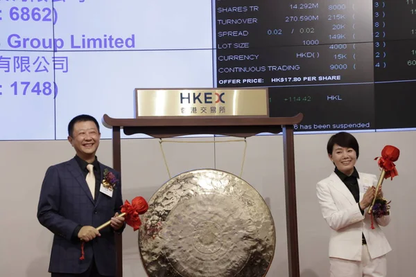 Zhang Yong Links Oprichter Ceo Van Haidilao International Holding Ltd — Stockfoto