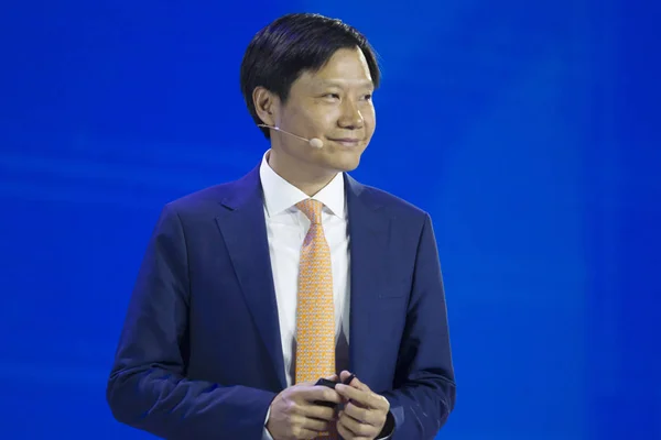Lei Jun Předseda Generální Ředitel Technologie Xiaomi Předseda Společnosti Kingsoft — Stock fotografie