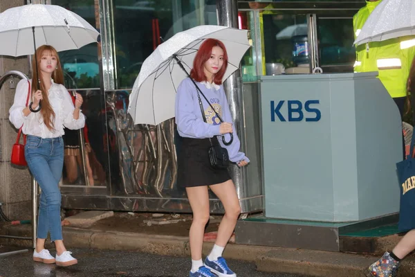 대한민국 마이걸 2018 프로그램 한국에서의 세션에 — 스톡 사진